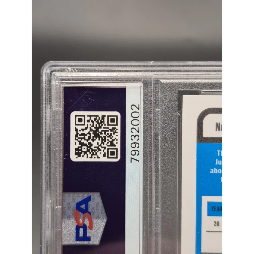 2021 Panini Classics Justin Fields #154 Rookie Blue Back /75 PSA 9  Jets Bears